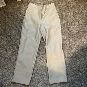 Vegan leather pants